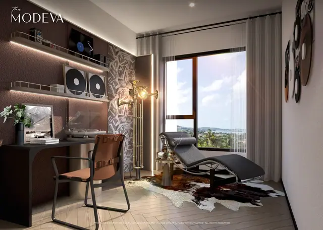 The Modeva — 1 спальня+ · 55 м² · Кабинет, Банг Тао и Лагуна, Пхукет
