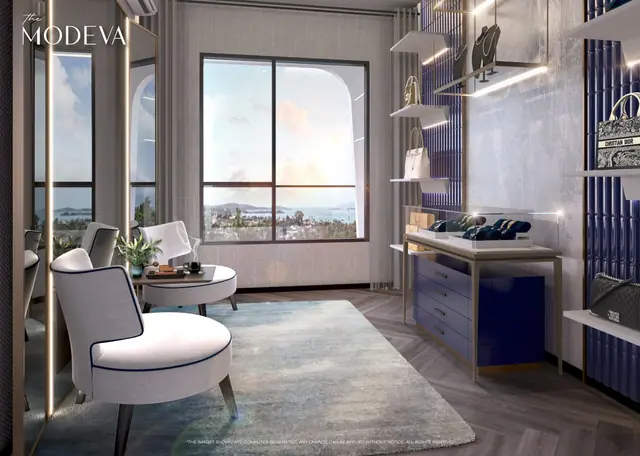 The Modeva — 2 спальни+ · 105 м² · Гардеробная, Банг Тао и Лагуна, Пхукет