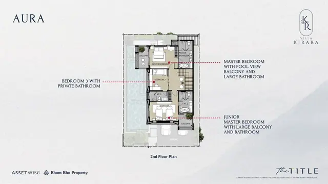 Villa Kirara — Aura — 2-й этаж, Банг Тао и Лагуна, Пхукет
