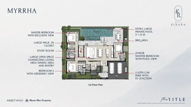 Villa Kirara — Myrrha — 1-й этаж, Банг Тао и Лагуна, Пхукет