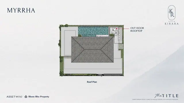 Villa Kirara — Myrrha — терраса на кровле, Банг Тао и Лагуна, Пхукет