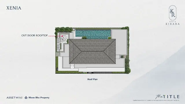Villa Kirara — Xenia — терраса на кровле, Банг Тао и Лагуна, Пхукет
