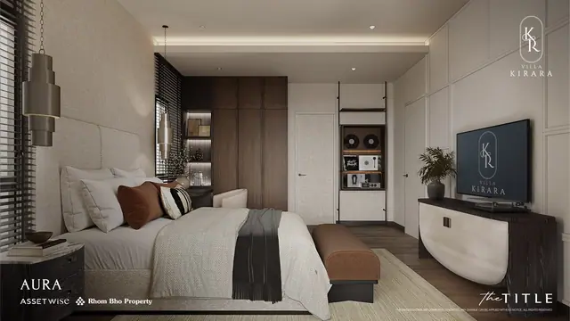 Villa Kirara — Aura — мастер-спальня, Банг Тао и Лагуна, Пхукет