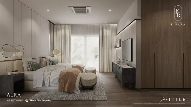 Villa Kirara — Aura — спальня, Банг Тао и Лагуна, Пхукет