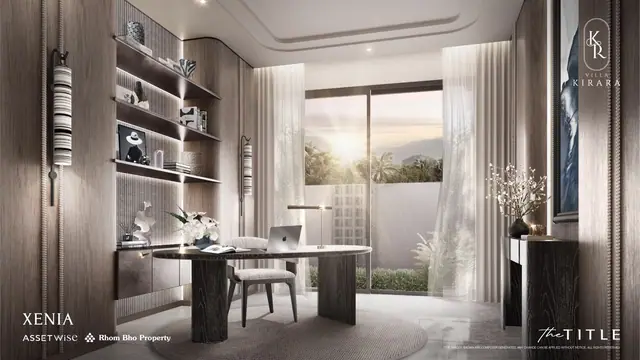 Villa Kirara — Xenia — кабинет, Банг Тао и Лагуна, Пхукет