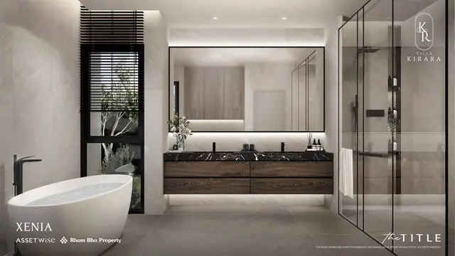 Villa Kirara — Xenia — мастер-санузел, Банг Тао и Лагуна, Пхукет