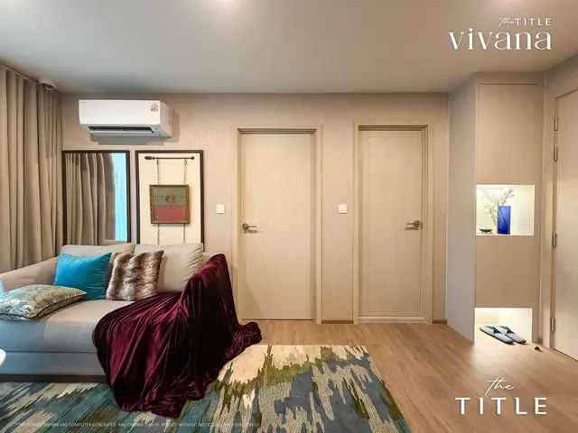 The Title Vivana — 1 спальня Plus · 51 м², Камала и Сурин, Пхукет