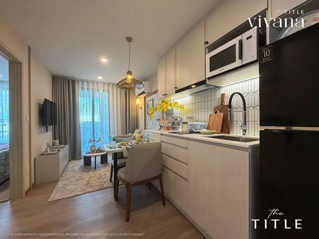 The Title Vivana — 1 спальня M · 33 м², Камала и Сурин, Пхукет