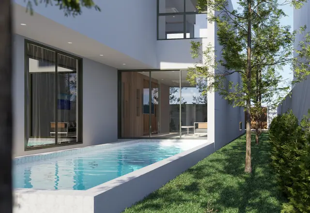 The Trinity Village — Бассейн между корпусами виллы, Банг Тао и Лагуна, Пхукет
