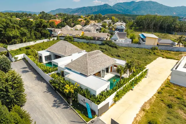 The Wynn Luxury Villa Phuket — Посёлок с высоты, Банг Тао и Лагуна, Пхукет