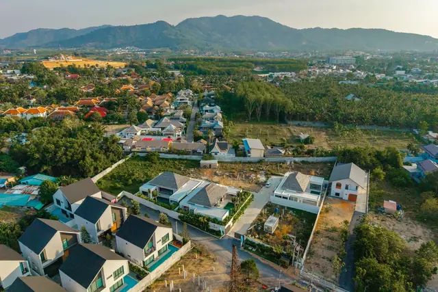 The Wynn Luxury Villa Phuket — Окрестности с высоты, Банг Тао и Лагуна, Пхукет