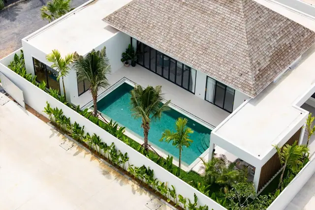 The Wynn Luxury Villa Phuket — Бассейн и сад сверху, Банг Тао и Лагуна, Пхукет
