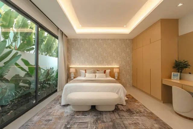 The Wynn Luxury Villa Phuket — Спальня 2 с панорамным остеклением, Банг Тао и Лагуна, Пхукет
