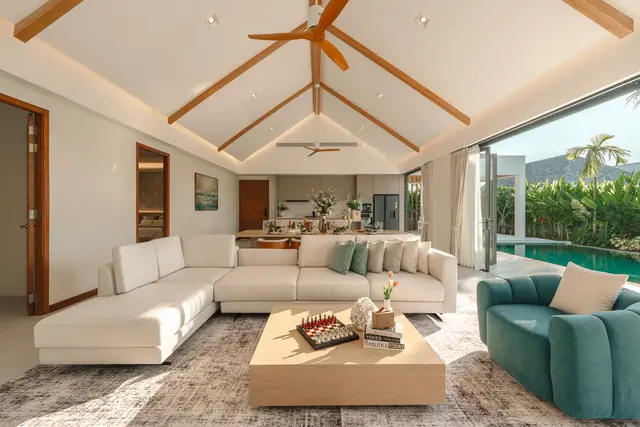 The Wynn Luxury Villa Phuket — Гостиная у бассейна, Банг Тао и Лагуна, Пхукет