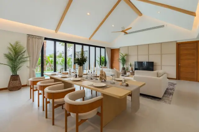 The Wynn Luxury Villa Phuket — Столовая и гостиная, Банг Тао и Лагуна, Пхукет