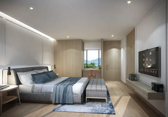 VIP Galaxy Villas Rawai — Спальня с ТВ-зоной, Раваи и Най Харн, Пхукет