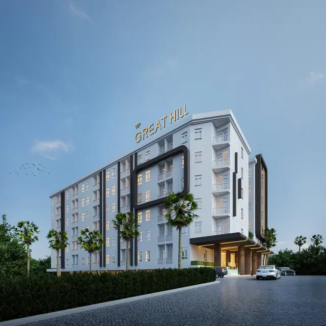 VIP Great Hill — Фасад корпуса, Най Янг и Май Као, Пхукет