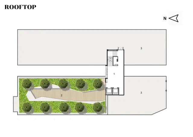 VIP Great Hill — Кровля: сад на крыше, Най Янг и Май Као, Пхукет