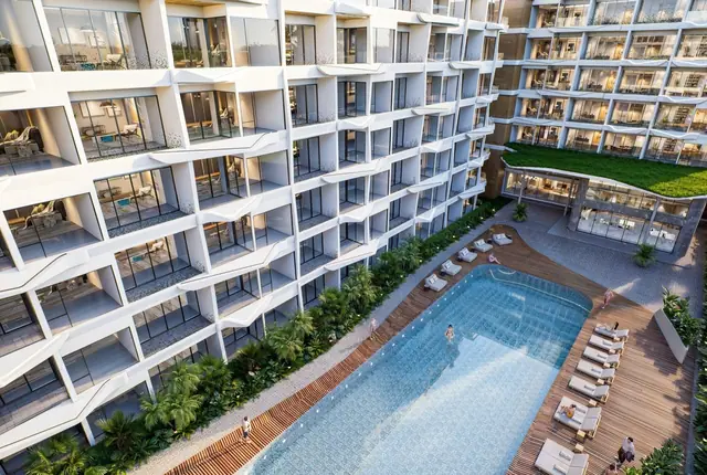 Wallaya Residence Nai Harn — Внутренний двор с бассейном, Раваи и Най Харн, Пхукет