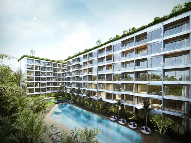 Wallaya Residence Nai Harn — Протяжённый фасад, Раваи и Най Харн, Пхукет