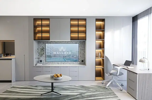 Wallaya Residence Nai Harn — Гостиная с рабочим местом, 1 спальня, Раваи и Най Харн, Пхукет