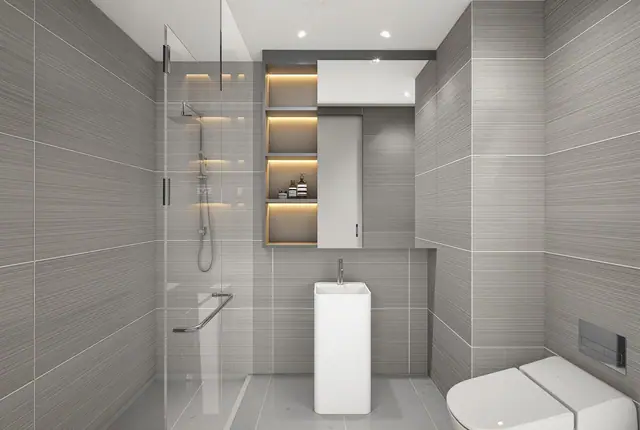 Wallaya Residence Nai Harn — Душевая, 2 спальни, Раваи и Най Харн, Пхукет