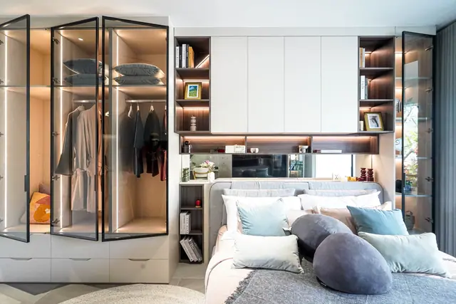 Wallaya Residence Nai Harn — Гардеробная, студия, Раваи и Най Харн, Пхукет