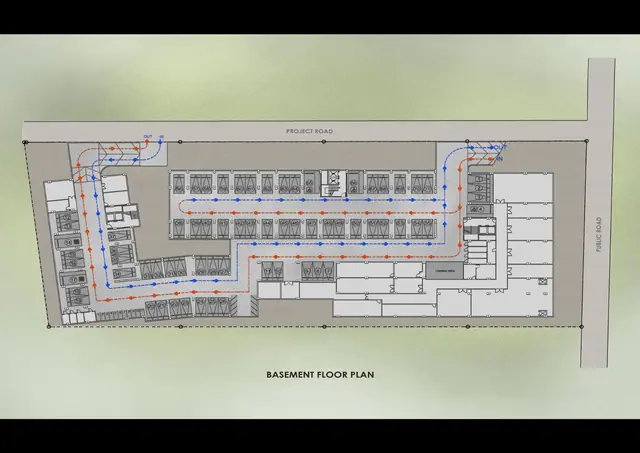Wallaya Residence Nai Harn — Поэтажный план · цокольный этаж, Раваи и Най Харн, Пхукет