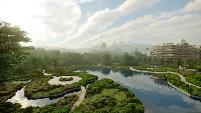 Waterfront Villas Laguna Lakelands — Ботанический сад и лагуна на рассвете, Банг Тао и Лагуна, Пхукет