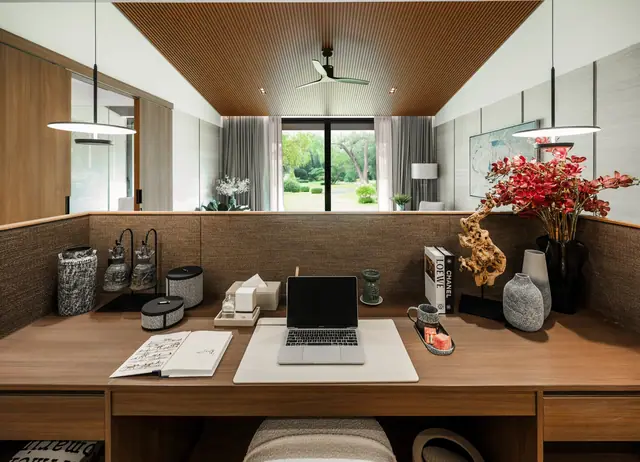 Waterfront Villas Laguna Lakelands — Шоурум виллы: спальни, ванные, кабинет, Банг Тао и Лагуна, Пхукет