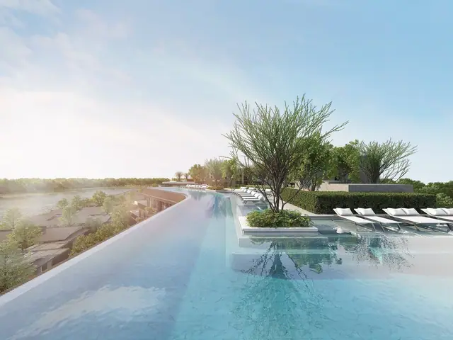 Waterside Residences Laguna Lakelands — Инфинити-бассейн, Банг Тао и Лагуна, Пхукет