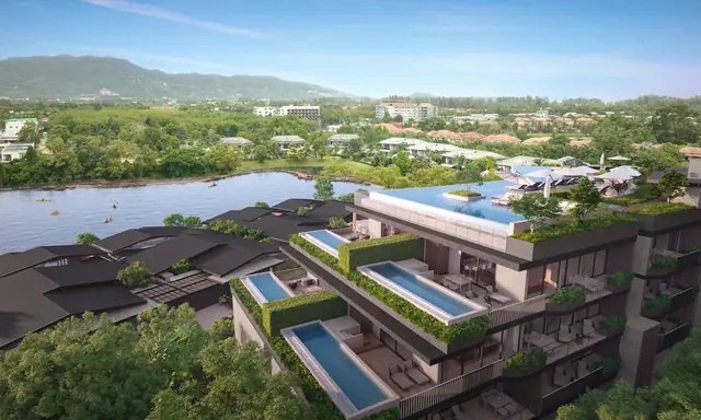 Waterside Residences Laguna Lakelands — экстерьер, Банг Тао и Лагуна, Пхукет