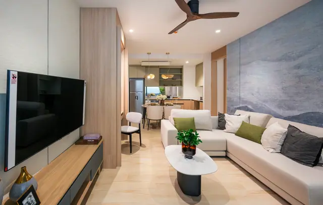 Waterside Residences Laguna Lakelands — Гостиная, Банг Тао и Лагуна, Пхукет