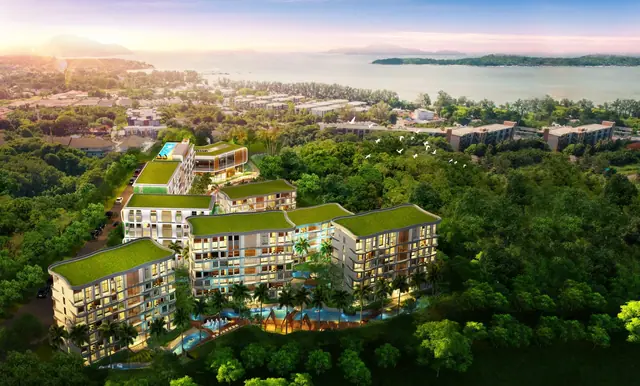 Wyndham La Vita Phuket — Панорама комплекса и побережья, Раваи и Най Харн, Пхукет