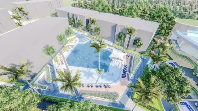 Wyndham La Vita Phuket — Бассейн клубного дома сверху, Раваи и Най Харн, Пхукет