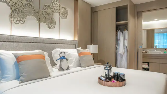 Wyndham La Vita Phuket — Спальня с декоративным изголовьем · 1 спальня, 36 м², Раваи и Най Харн, Пхукет