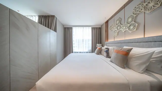 Wyndham La Vita Phuket — Спальня со встроенным шкафом · 1 спальня, 36 м², Раваи и Най Харн, Пхукет
