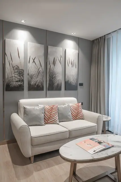 Wyndham La Vita Phuket — Гостиная с журнальным столиком · 1 спальня, 36 м², Раваи и Най Харн, Пхукет