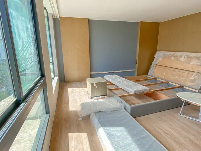 Wyndham La Vita Phuket — Спальня с панорамным окном · 2 спальни, 56 м², Раваи и Най Харн, Пхукет