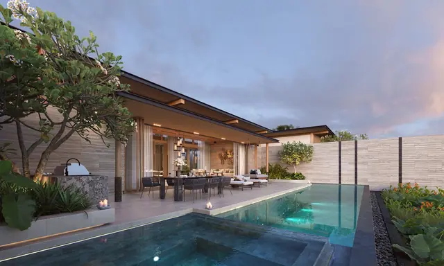 Yara Banyan Tree Lake Residences — Терраса и зона барбекю, Банг Тао и Лагуна, Пхукет
